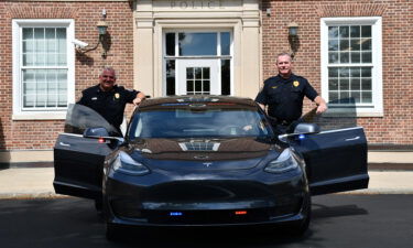 Westport's police department first purchased a Tesla Model 3 in 2019 and has seen significant savings.