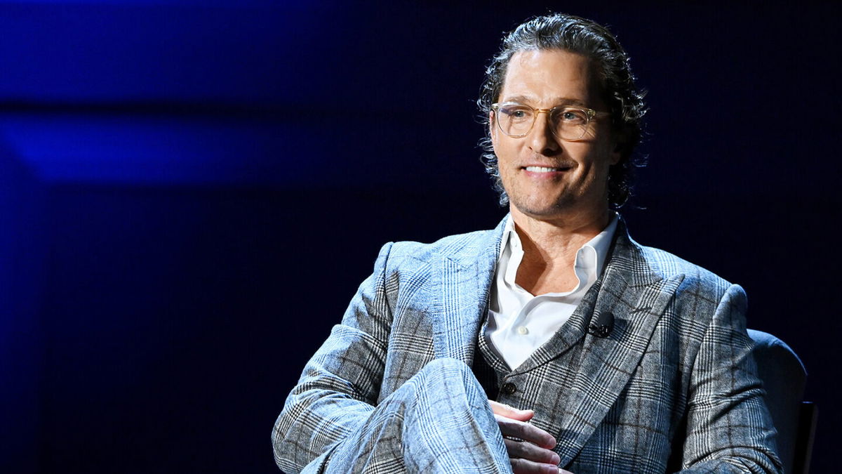 <i>Noam Galai/Getty Images</i><br/>Actor Matthew McConaughey said his kids aren't vaccinated and that he's against mandating vaccines for children. McConaughey is shown here at Carnegie Hall on February 29