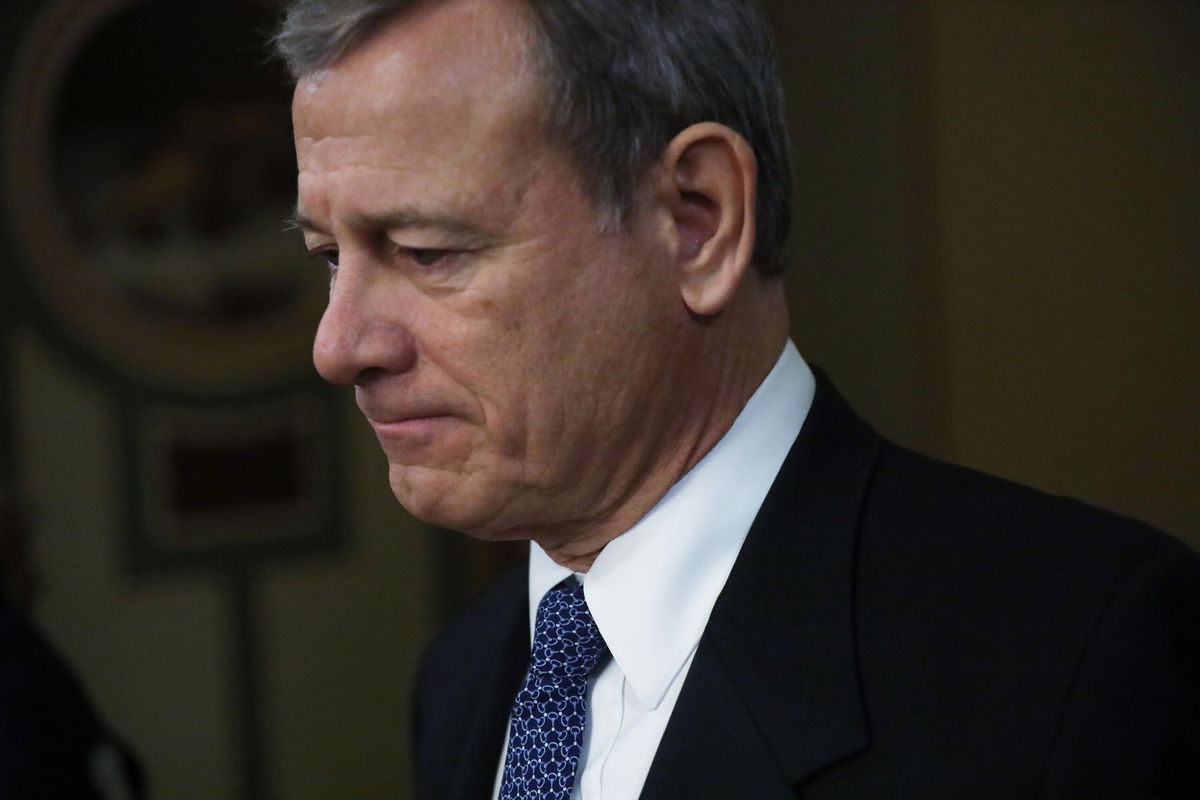 <i>Alex Wong/Getty Images</i><br/>U.S. Supreme Court Chief Justice John Roberts