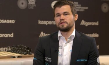 Magnus Carlsen in interview with CNN's Connect the World.