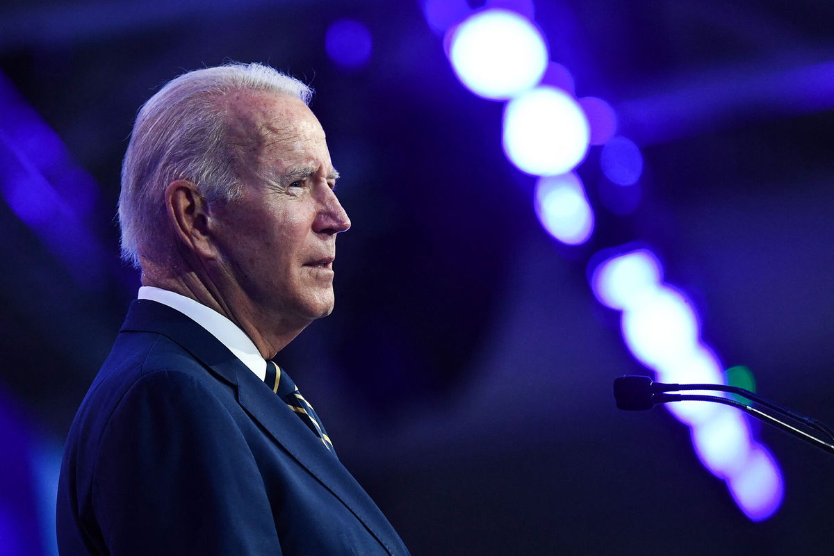 <i>Brendan Smialowski/AFP/Getty Images</i><br/>President Joe Biden on Wednesday lamented new data showing American drug overdose deaths topped 100