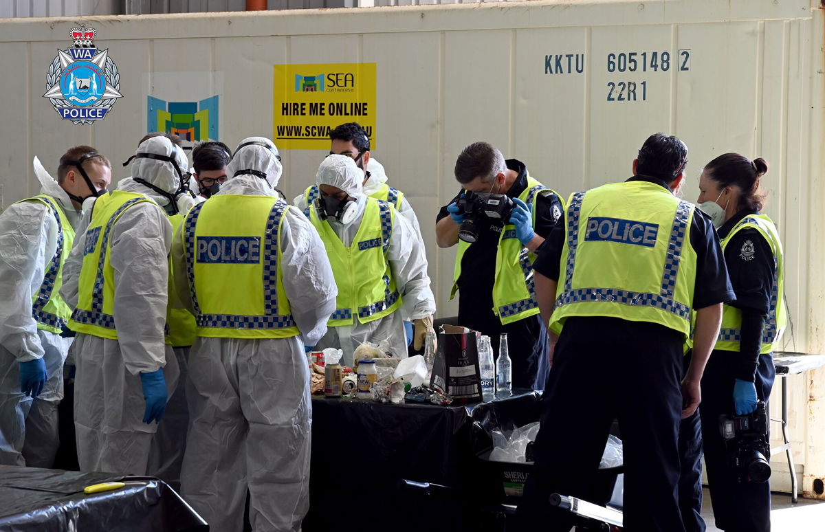 <i>Western Australia Police Force</i><br/>Australian police officers collected more than 50 cubic meters of trash in the search for missing Australian girl Cleo Smith.