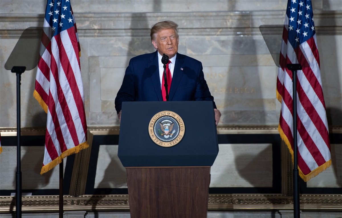 <i>SAUL LOEB/AFP/Getty Images</i><br/>Former President Donald Trump