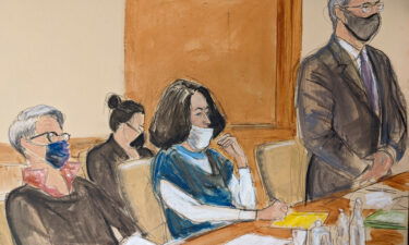 A federal judge has denied Ghisaline Maxwell's latest request to be released ahead of her November 29 trial on bail. In this courtroom sketch