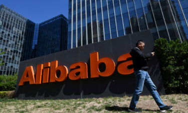 Shares of Alibaba were down more than 8% in early trading Thursday.