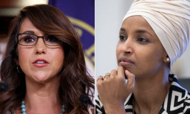Republican Rep. Lauren Boebert of Colorado suggested to a crowd for in September that Democratic Rep. Ilhan Omar of Minnesota