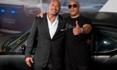 Vin Diesel (right) wants to end the feud with Dwayne Johnson (left) that has been running since 2016.