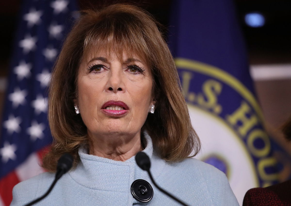 <i>Win McNamee/Getty Images</i><br/>California Democratic Rep. Jackie Speier said Tuesday she would not seek reelection. Speier is shown here at a press conference on November 2017 in Washington