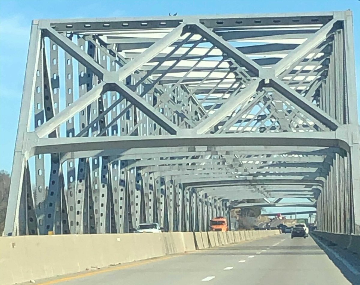 The I-70 bridge at the Missouri River near Rocheport, Friday, Dec. 3, 2021.