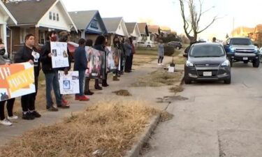 Cameron Lamb's family members held a caravan Friday to remember him two years after Kansas City detective Eric DeValkenaere shot and killed Lamb on December 3