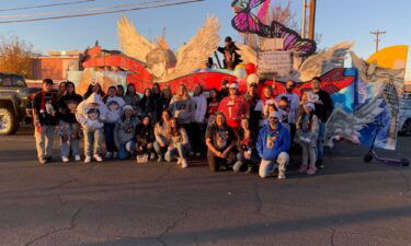 The "New Mexico Crusaders for Justice" debuted its float to remember loved ones lost to gun violence in the Duke City.