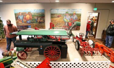 Model tractors and farm implements by Thomas Brunner