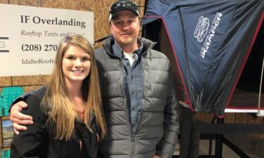 Jacob and Alexandria Lewis of Idaho Falls are the owners of a rooftop tent business called I.F. Overlanding.