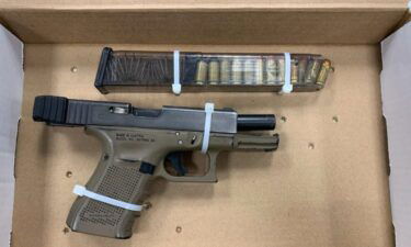 One of the many firearms the Greater Hartford Regional Auto Theft Task Force has seized within the last two months.