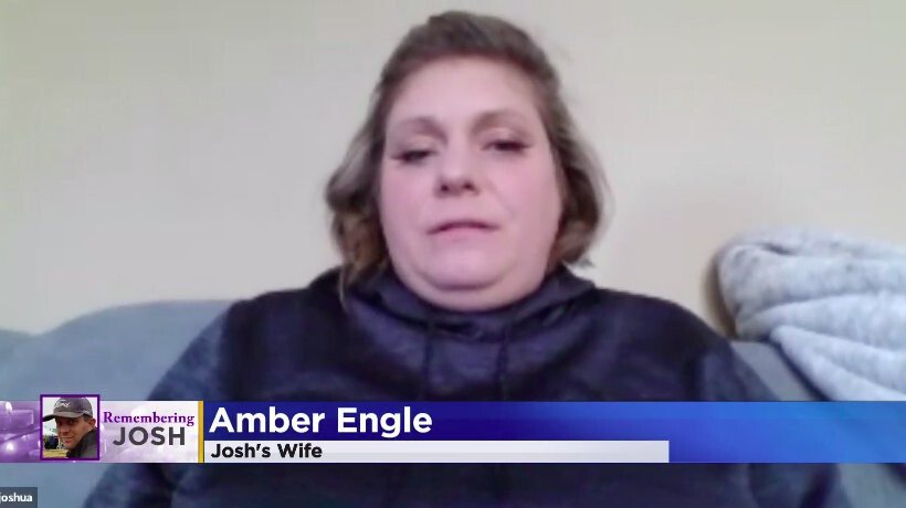 <i>WCCO</i><br/>Amber Engle is Josh's wife.