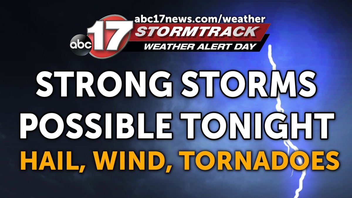 WEATHER ALERT DAY: Scattered Strong Storms Possible Through Late ...