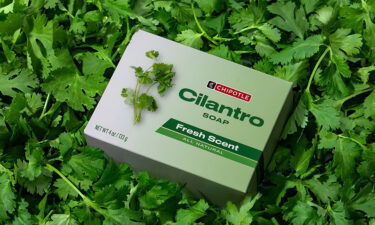 Chipotle launched a $8 Cilantro Soap bar