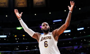 Los Angeles Lakers' LeBron James