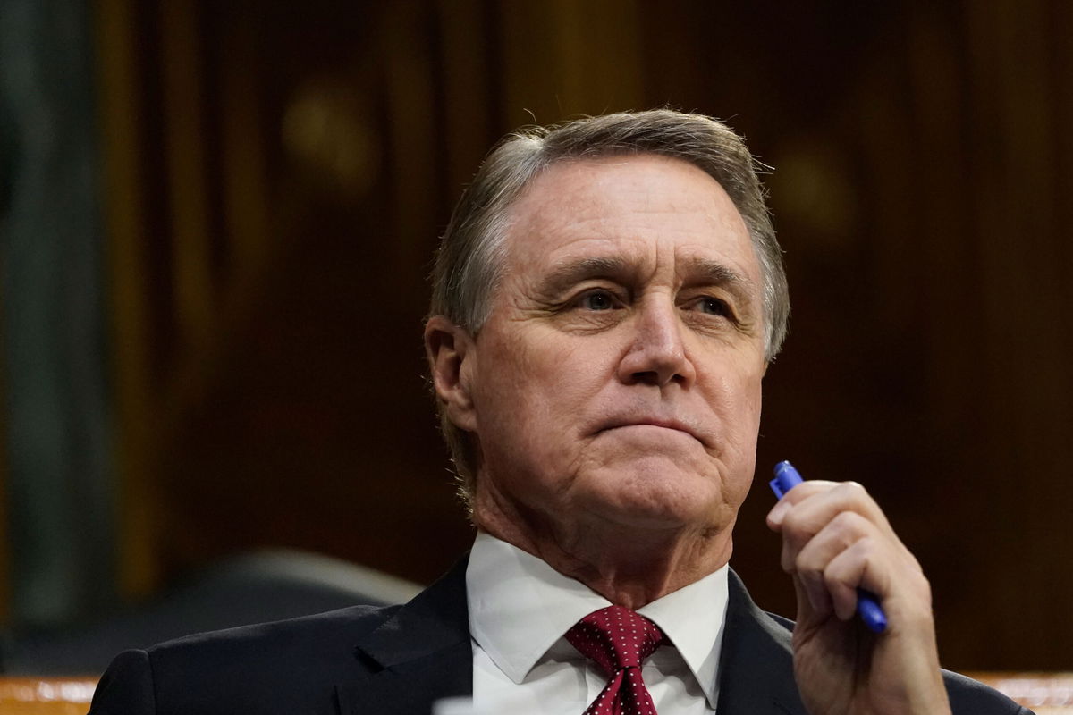 <i>Drew Angerer/Getty Images</i><br/>Former US Sen. David Perdue