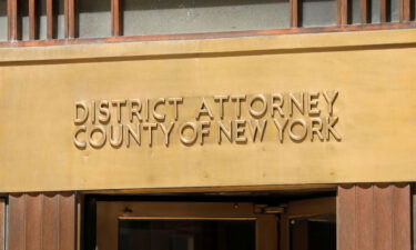 A Covid-19 outbreak at the Manhattan District Attorney's office after an offsite holiday party causes shortages and disruptions. Pictured is the New York County District Attorney's office at 1 Hogan Place in Manhattan.