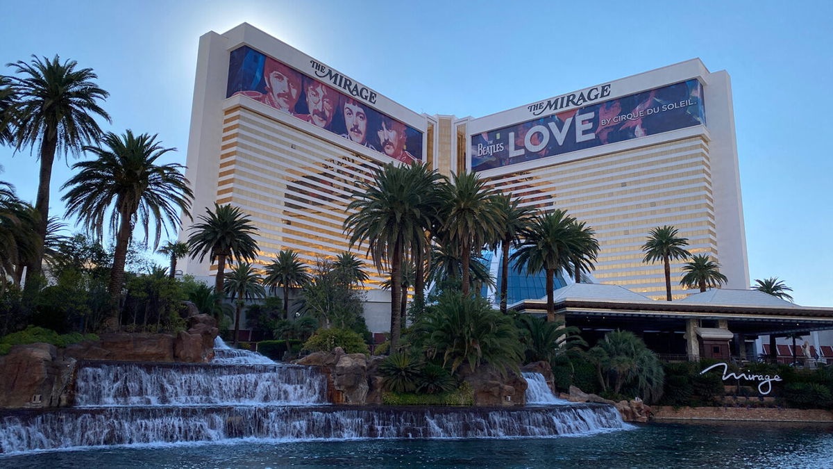 <i>Daniel Slim/AFP/Getty Images</i><br/>MGM Resorts International announced December 13 that it's selling the operations of The Mirage Hotel & Casino to Hard Rock International for $1.075 billion.