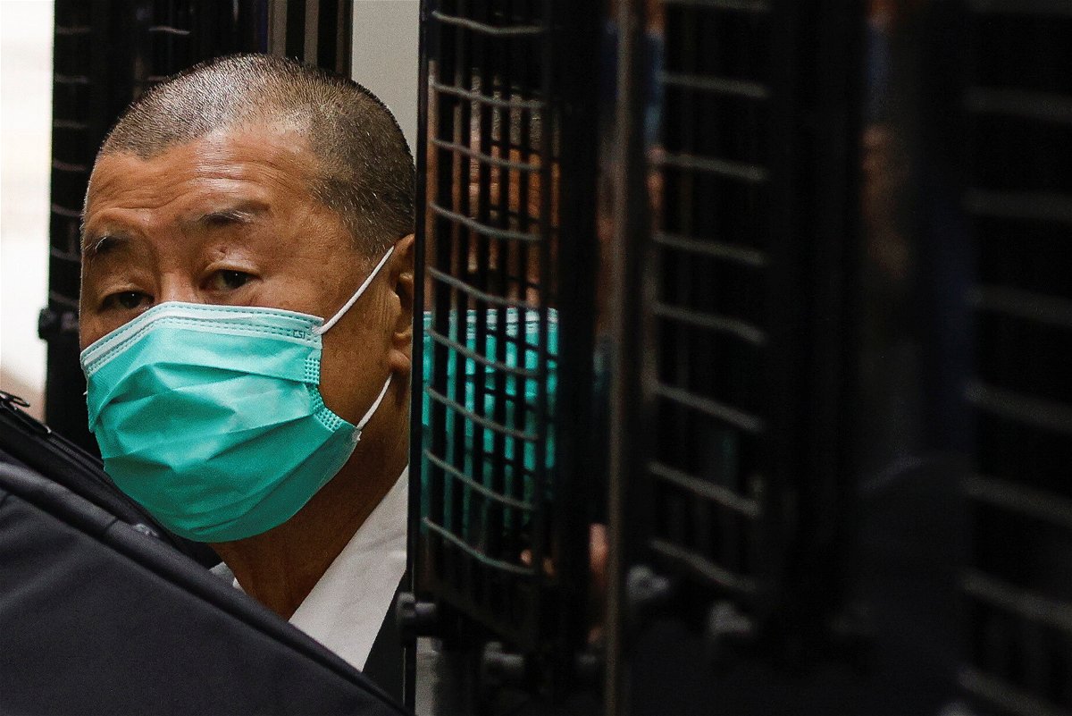 <i>Tyrone Siu/Reuters</i><br/>A Hong Kong court has sentenced media tycoon Jimmy Lai
