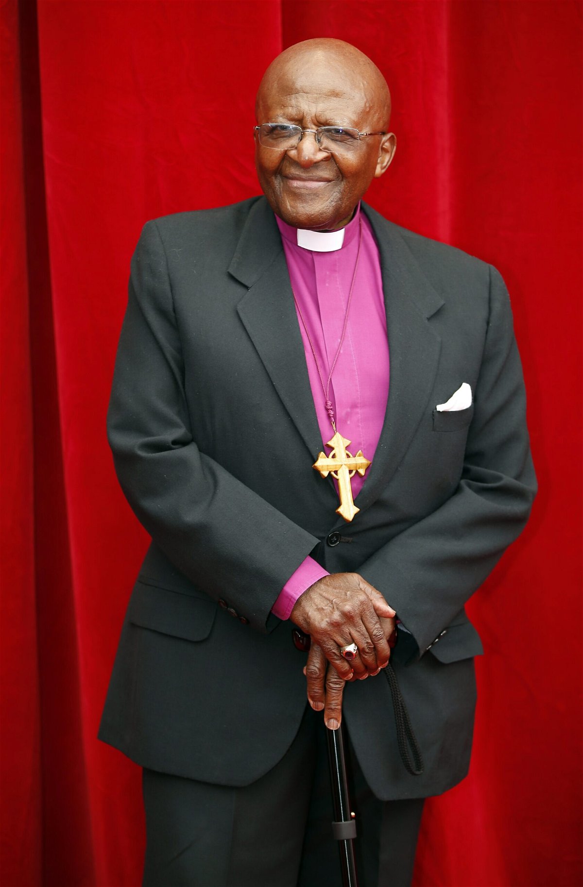 <i>Valery Hache/AFP/Getty Images</i><br/>Desmond Tutu