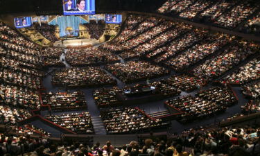 A plumber doing repair work at pastor Joel Osteen's Lakewood Church