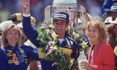 Indy 500 legend Al Unser Sr. dies at age 82. Unser is seen here celebrating his Indy 500 win in 1987.