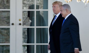 Former US President Donald Trump (left) railed against Benjamin Netanyahu in a new interview series