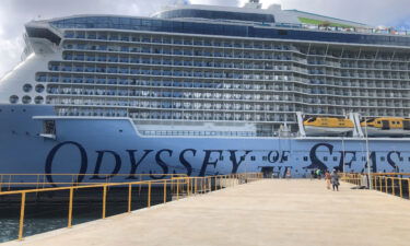 The Royal Caribbean Odyssey of the Seas cruise ship was prevented from entering 2 island nations due to a Covid-19 outbreak.