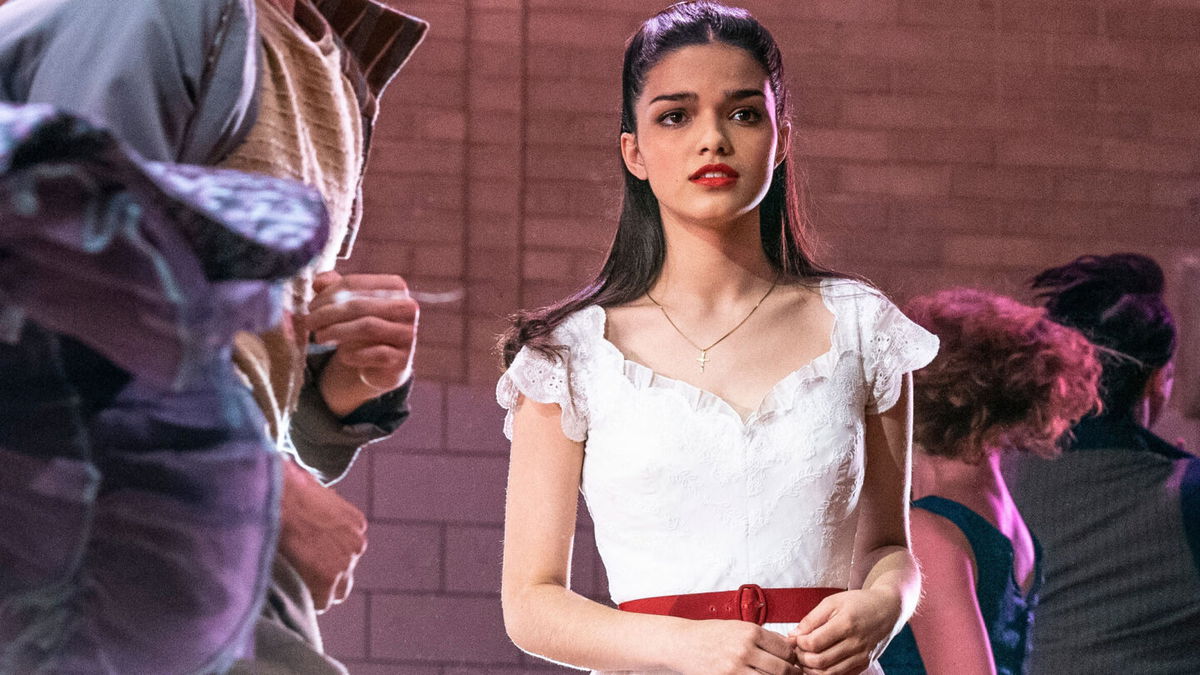 <i>Niko Tavernise/Twentieth Century Fox</i><br/>Rachel Zegler as Maria in 20th Century Studios' WEST SIDE STORY.