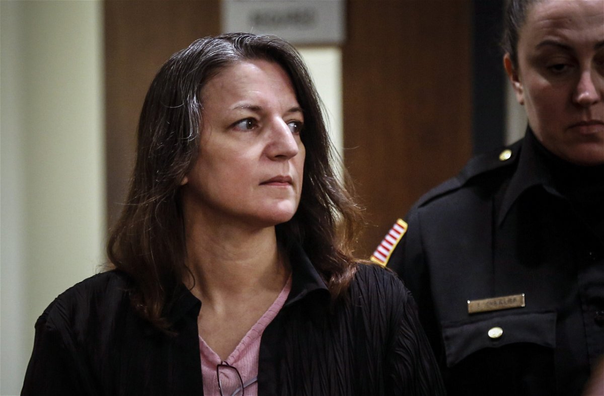<i>Patti Sapone/NJ Advance Media/AP</i><br/>Michelle Lodzinski is pictured entering court on March 18