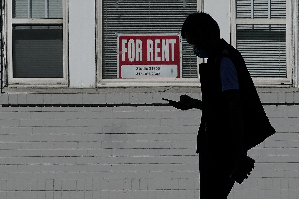 <i>Jeff Chiu/AP</i><br/>There is still emergency rental assistance available for those struggling to cover their rent because of the pandemic. But some of that aid will soon be shifted to places that have run out of funds.