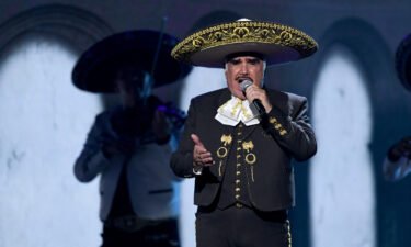 Legendary Mexican singer Vicente Fernandez passes away at age 81. Fernandez was here named Person of the Year by the Latin Recording Academy in 2002.