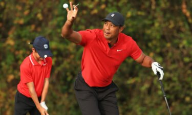 Tiger Woods will make his competitive return to golf next week at a $1 million tournament playing with his son Charlie.