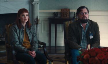 Jennifer Lawrence and Leonardo DiCaprio star in director Adam McKay's scathing climate-change satire 'Don't Look Up.'