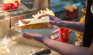 McDonald's Japan is limiting the sale of french fries from December 24 to December 30 because of potato shortages.