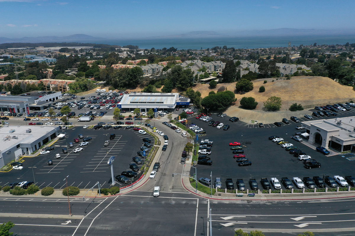 <i>Justin Sullivan/Getty Images</i><br/>In an aerial view