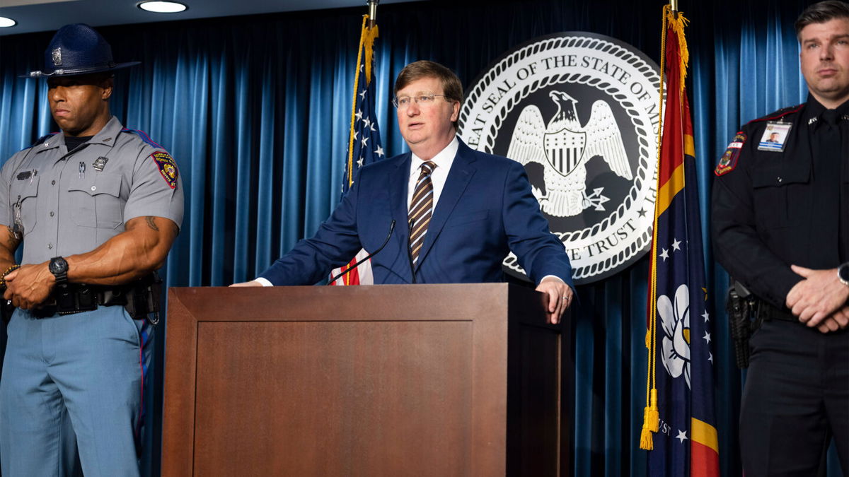 <i>Edmund D. Fountain for CNN</i><br/>Mississippi Governor Tate Reeves