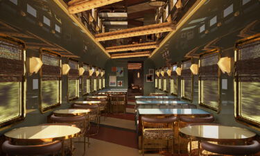A  rendering of the new Orient Express La Dolce Vita