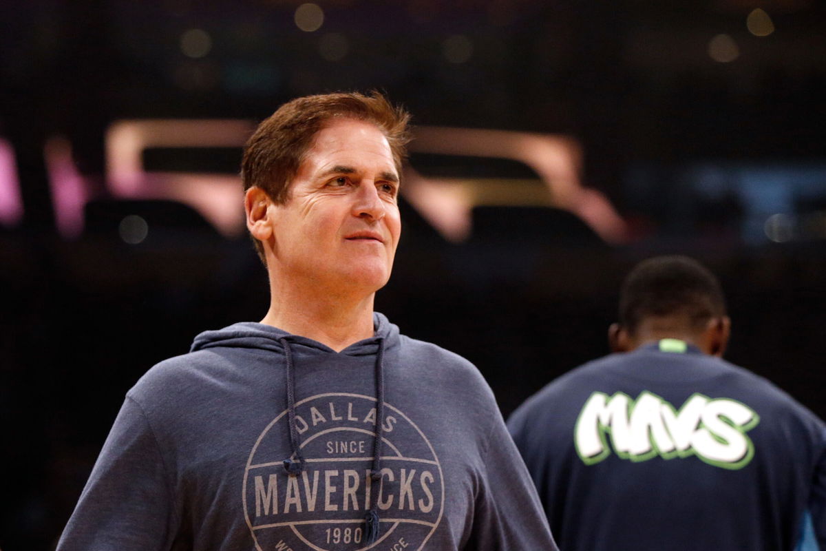 <i>Katharine Lotze/Getty Images</i><br/>Dallas Mavericks owner Mark Cuban