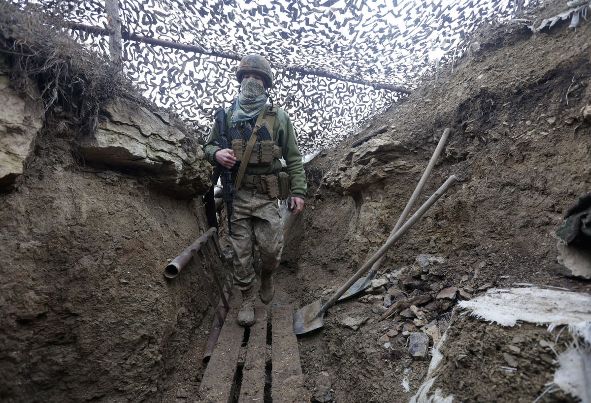 <i>Andriy Dubchak/AP</i><br/>US intelligence estimates Russian troop levels on Ukraine border could reach 175