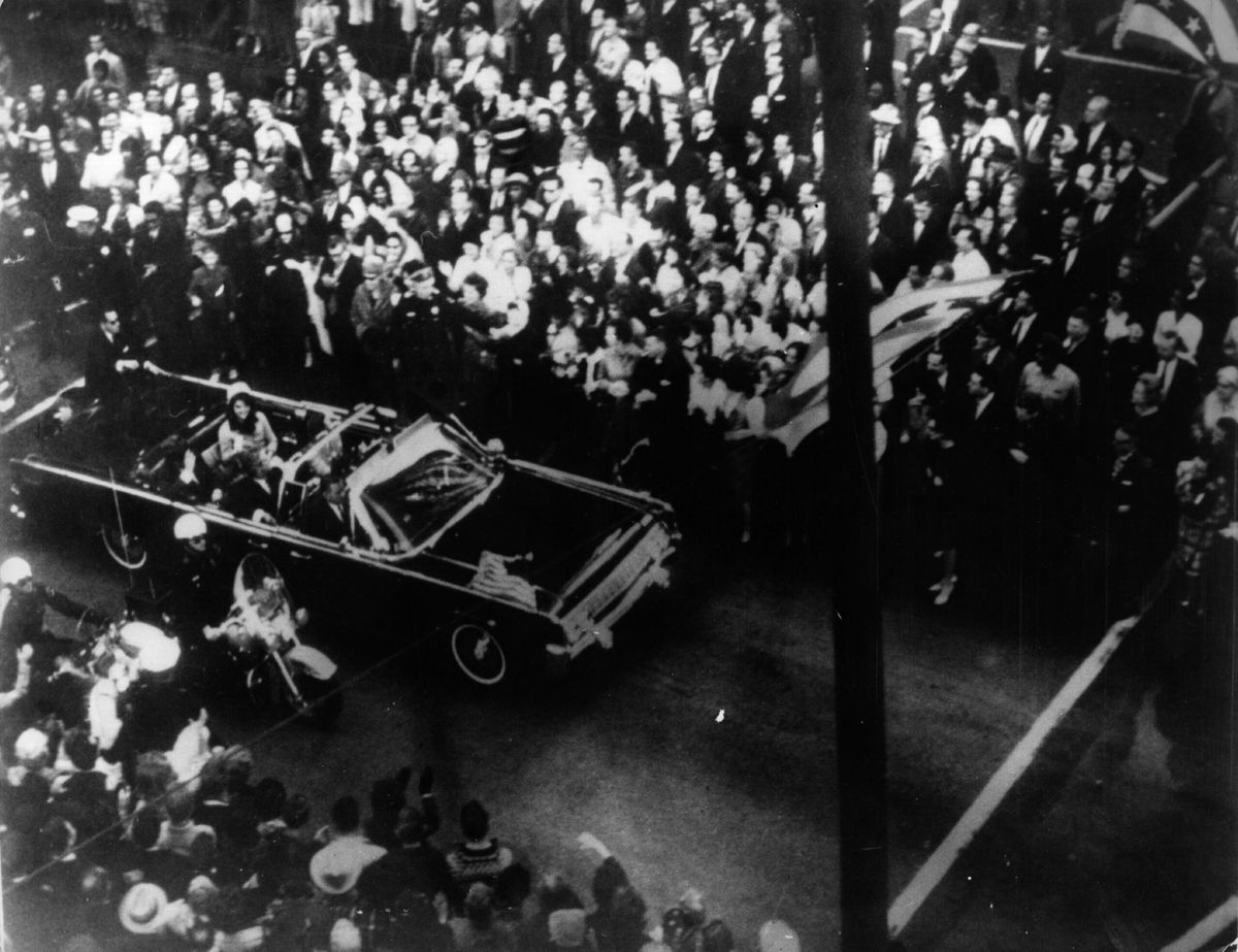 <i>Keystone/Hulton Archive/Getty Images</i><br/>The Biden administration faces a deadline to publicly release a tranche of secret documents that might shed light on the 1963 assassination of President John F. Kennedy