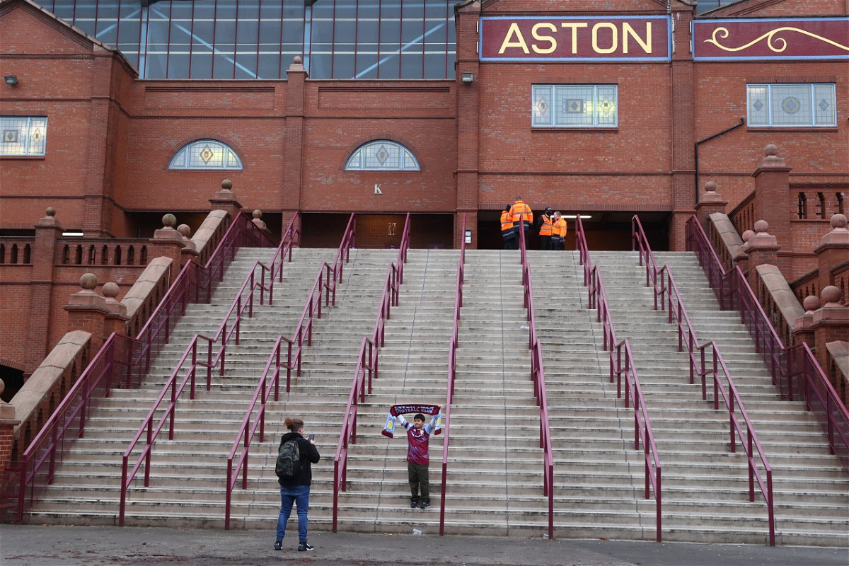 <i>Michael Steele/Getty Images Europe/Getty Images</i><br/>Aston Villa's match against Burnley was postponed due to Covid-19.