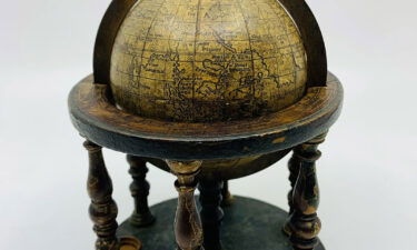 The sixteenth century globe could be the oldest one to ever come to auction.