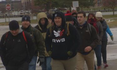 A group of Michigan residents got a head start to their New Year's Resolutions on Saturday by rucking 20.22 miles.