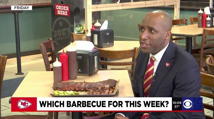 <i>KCTV</i><br/>Mayor Quinton Lucas wagered Joe's Kansas City Bar-B-Que with Pittsburgh Mayor Ed Gainey that the Chiefs would beat the Steelers.
