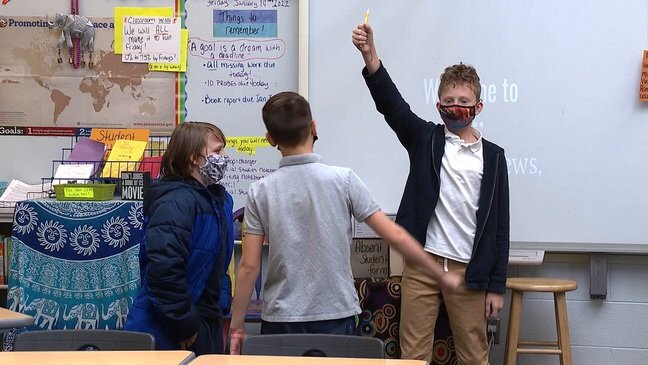<i>WLOS</i><br/>Sixth graders at Koontz Intermediate brought history to life in their social studies class.