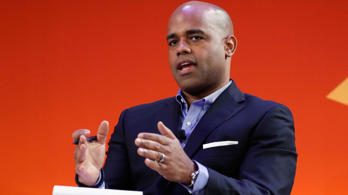 <i>John Lamparski/Advertising Week New York/Getty Images</i><br/>Vice President Kamala Harris' newly announced communications director Jamal Simmons is apologizing for decade-old tweets on 